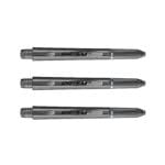 Winmau set van 3 shafts | Prism Smoke Grey | Polycarbonate