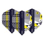 Red Dragon set van 3 flights | Hardcore Snakebite Black & Yellow