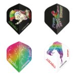 Red Dragon 4 sets van 3 flights | Peter Wright Snakebite Multipack 1
