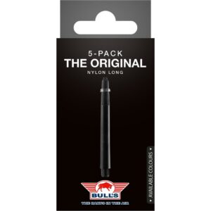 Bull’s Nylon ‘The Original’ 5-pack Shafts | Black Long