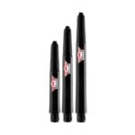 Bull's Airstriper Black | Dart Shafts | Polycarbonate