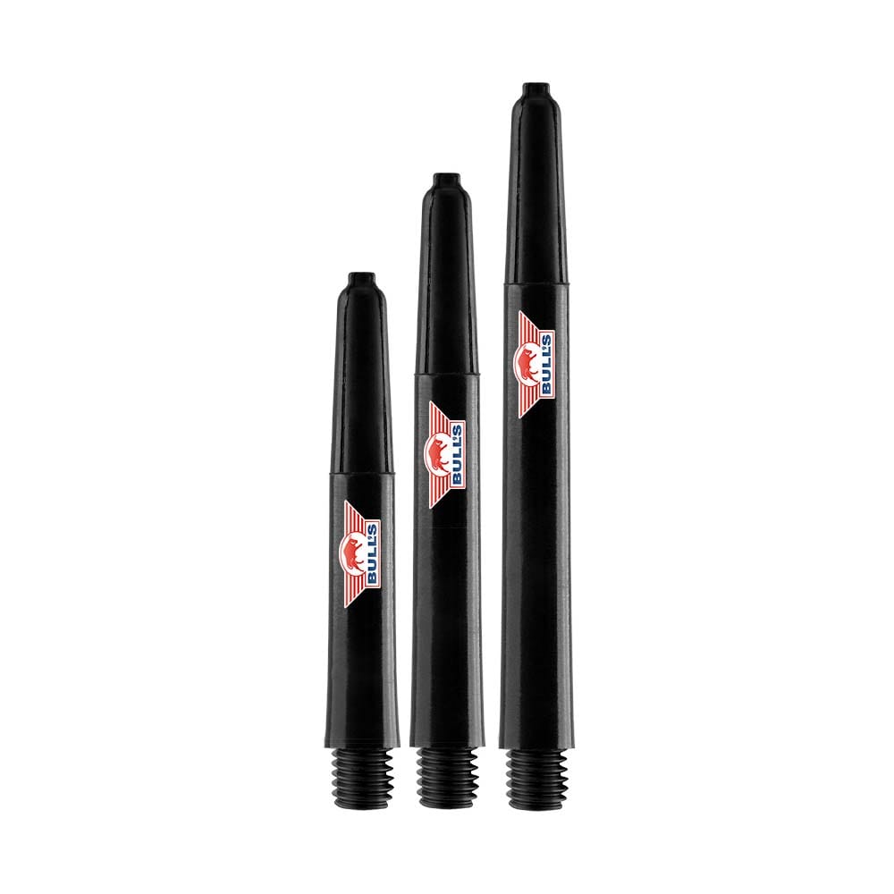 Bull's Airstriper Black | Dart Shafts | Polycarbonate