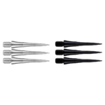 Bull's Aviation Point Convertor | Van Softtip naar Steeltip | 30mm | Zwart of Zilver