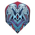 Shot set van 3 flights | Viking Raven Blue Std. 6