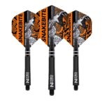 Red Dragon 3 sets van 3 flights + 3 shafts | Peter Wright Combo pack