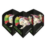 Red Dragon set van 3 flights | Peter Wright Snakebite | Cartoon