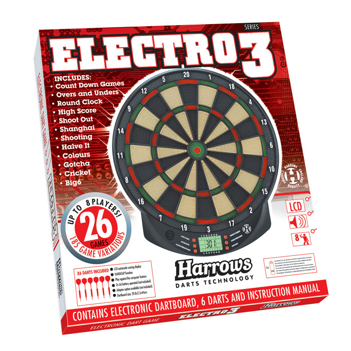 Regelmatig ik ga akkoord met een vergoeding Harrows Electro 3 - Elektronisch dartbord | Pro Darts