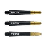 Winmau Vecta Black-Gold | Dart Shafts | Polycarbonate
