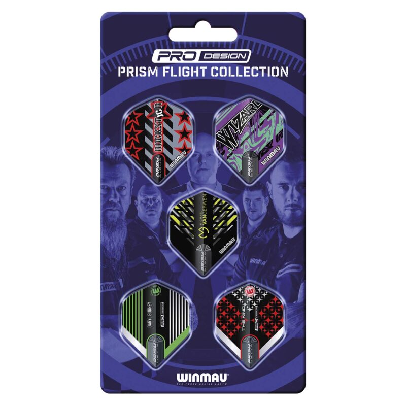 Winmau Flight Selector | Winmau Players | 5 sets van 3 flights