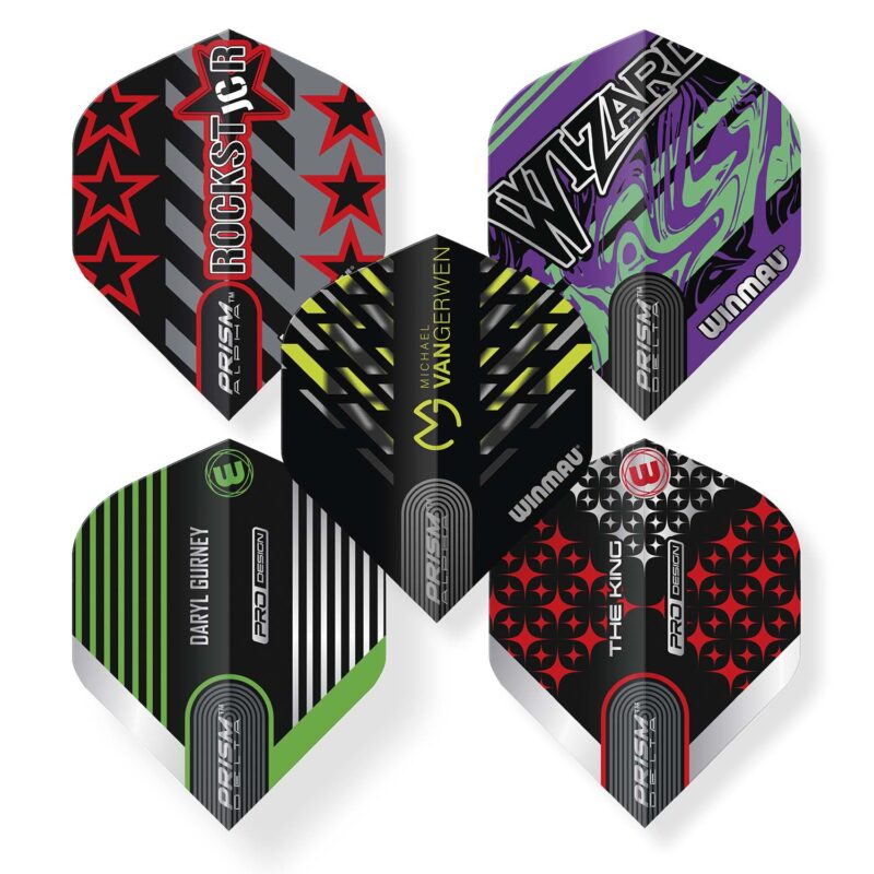 Winmau Flight Selector | Winmau Players | 5 sets van 3 flights - Afbeelding 2