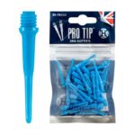 Harrows Pro Tips | 50 Softtip Dart punten | Blue