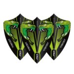 Red Dragon set van 3 flights | Peter Wright Snakebite | Freestyle Green