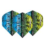 Red Dragon set van 3 flights | Peter Wright Snakebite | Snakeskin Blue