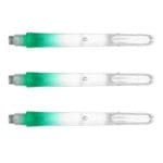 L-Style L-Shaft | Two Tone | Plastic | Clear & Green