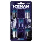 Red Dragon Iceman | Dart Shafts Card | Combo Pack | Medium