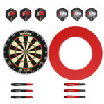 Winmau Blade 6 | COMBO deal | Blade 6 bord + Surround (red)+ flights + shafts
