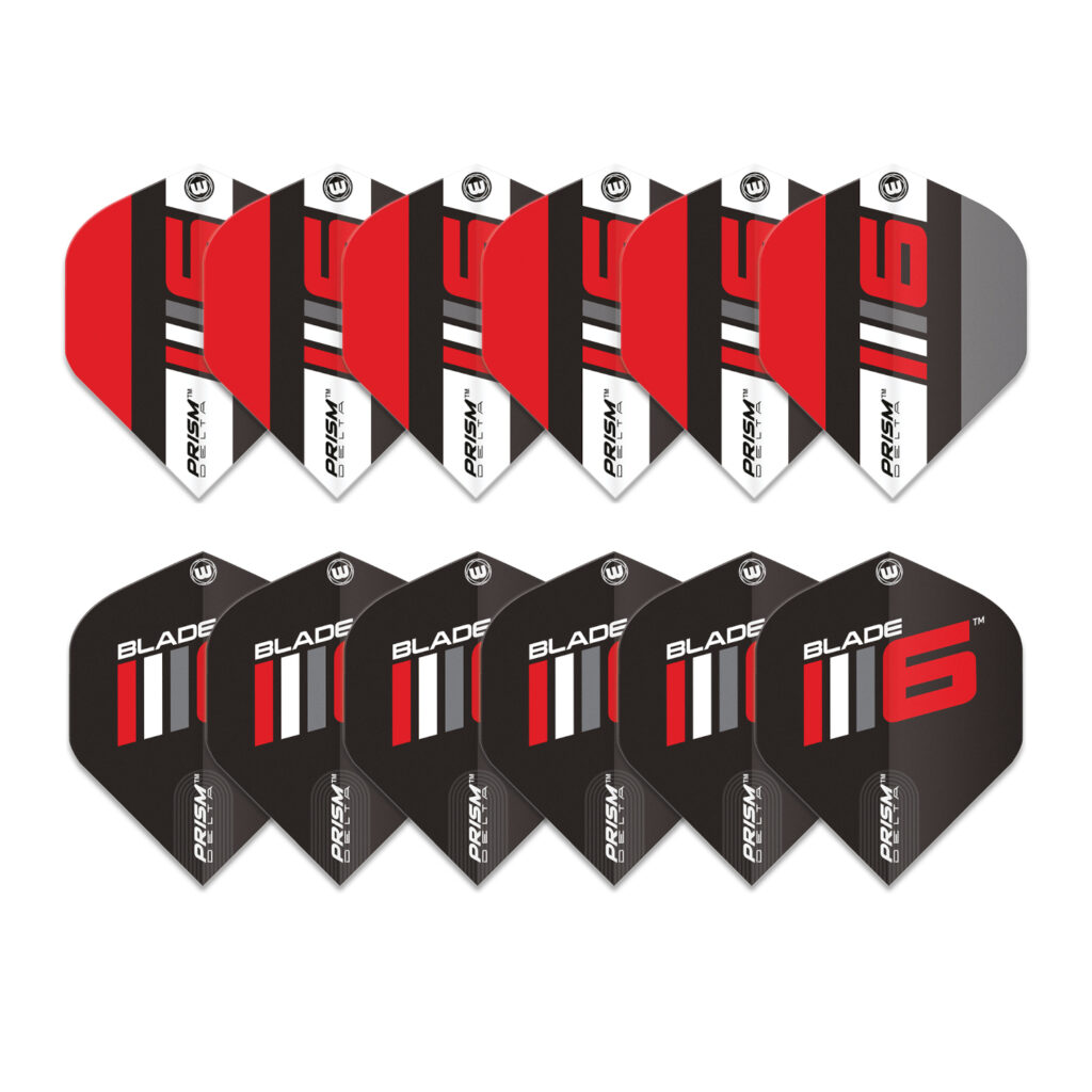 Winmau COMBO Polaris verlichting, bord, surround, flights, startset