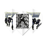 Winmau set van 3 flights | Thin Lizzy | White