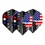 Winmau set van 3 flights | Leonard Gates | Soulger Flag USA
