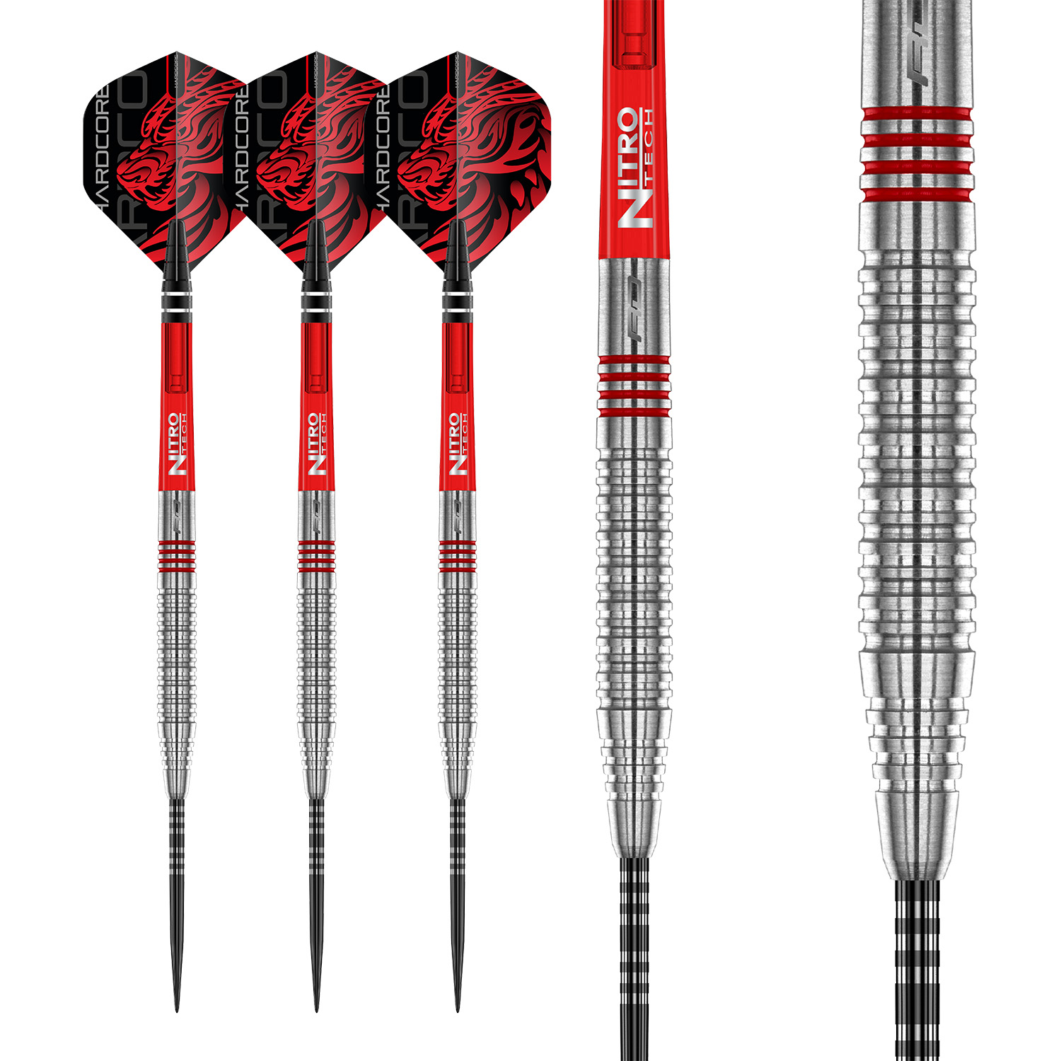 Red Dragon Jonny Clayton Original 2.0 | Steeltip dartpijlen | 90% Tungsten - Afbeelding 3