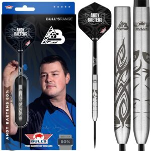 Bull's Andy Baetens | Steeltip Dartpijlen | 80% Tungsten | Meerdere variaties