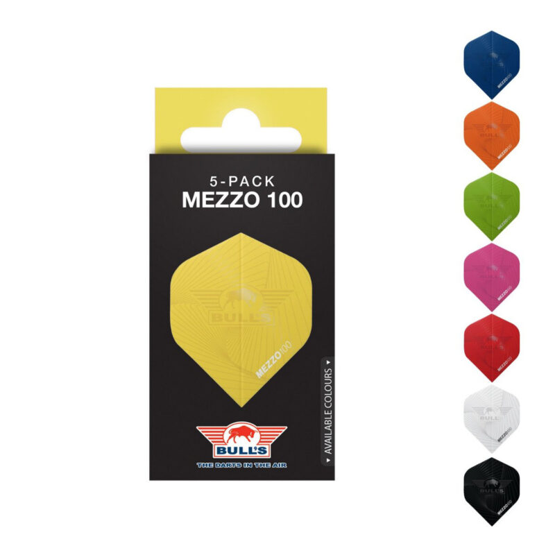 Bull's 5 sets van 3 flights | Mezzo 100 | No.2 | Multipack | Meerdere variaties