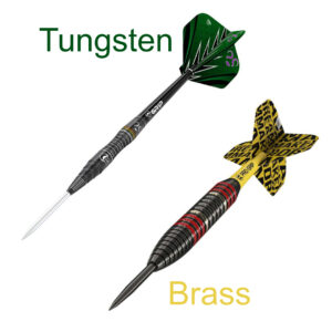Tungsten en Brass pijlen