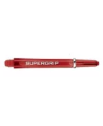 Harrows Supergrip Amazing Flight Grip Midi 2BA | Dart Shafts | Rood