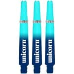 Unicorn Gripper 3 Cosmos | Dart shafts | Blauw & Aqua Medium