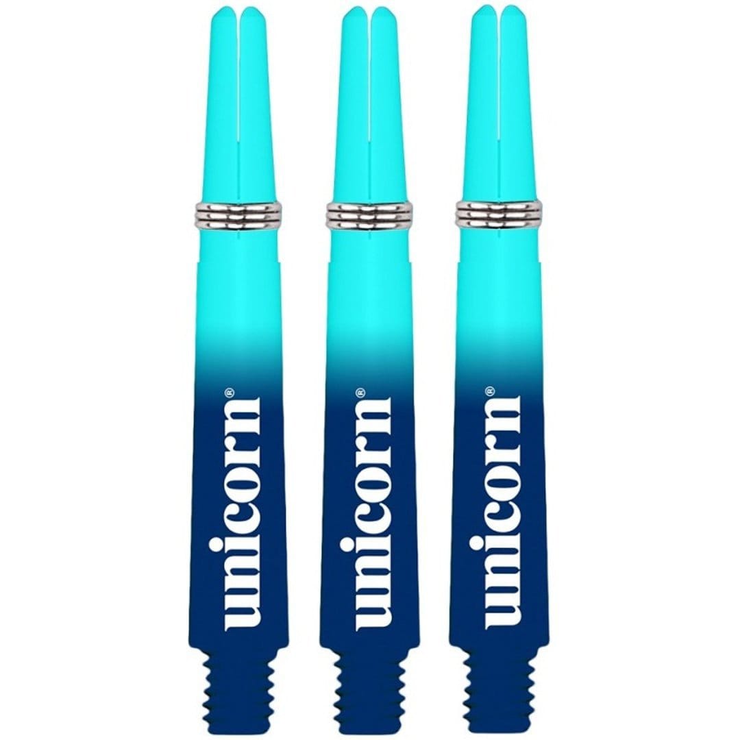Unicorn Gripper 3 Cosmos | Dart shafts | Blauw & Aqua Medium