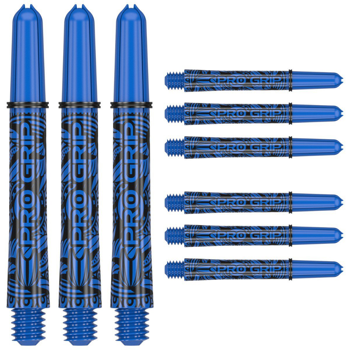 Target Pro Grip Ink Blue | Dart Shafts | Polycarbonate | Verschillende aantallen - Afbeelding 5
