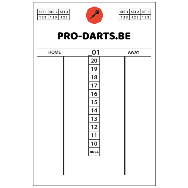 scorebord-Pro-Darts