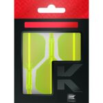 Target set van 3 flights | K-Flex Shape NO6 | Neon Yellow