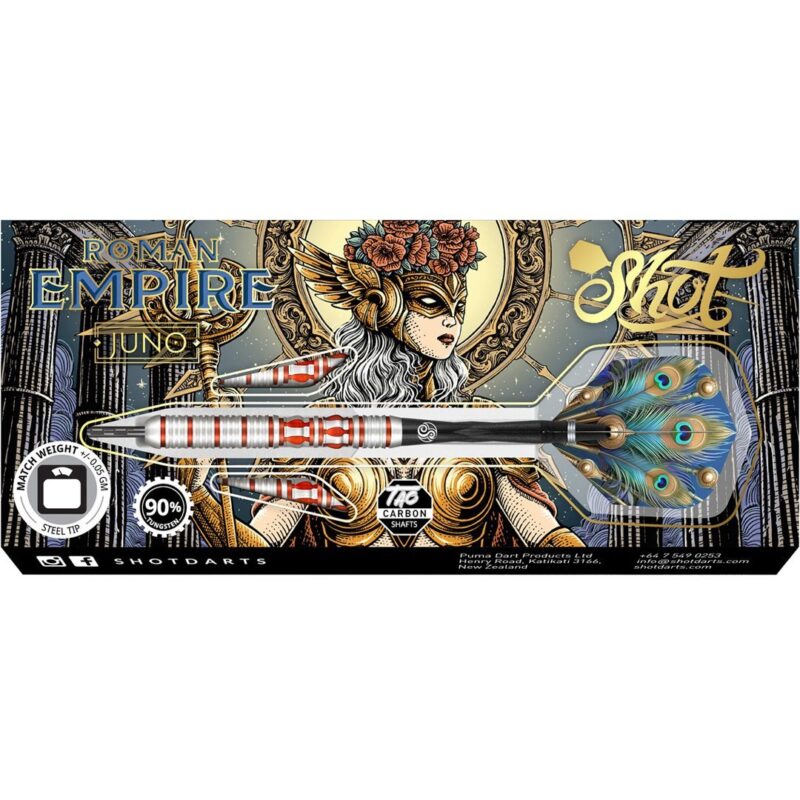 Shot Roman Empire Juno | Steeltip | 90% Tungsten | 27gram - Afbeelding 4