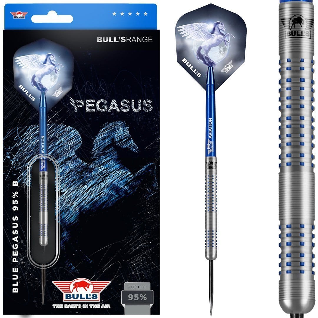 Bull's Blue Pegasus B | 95% Tungsten | Meerdere Variaties