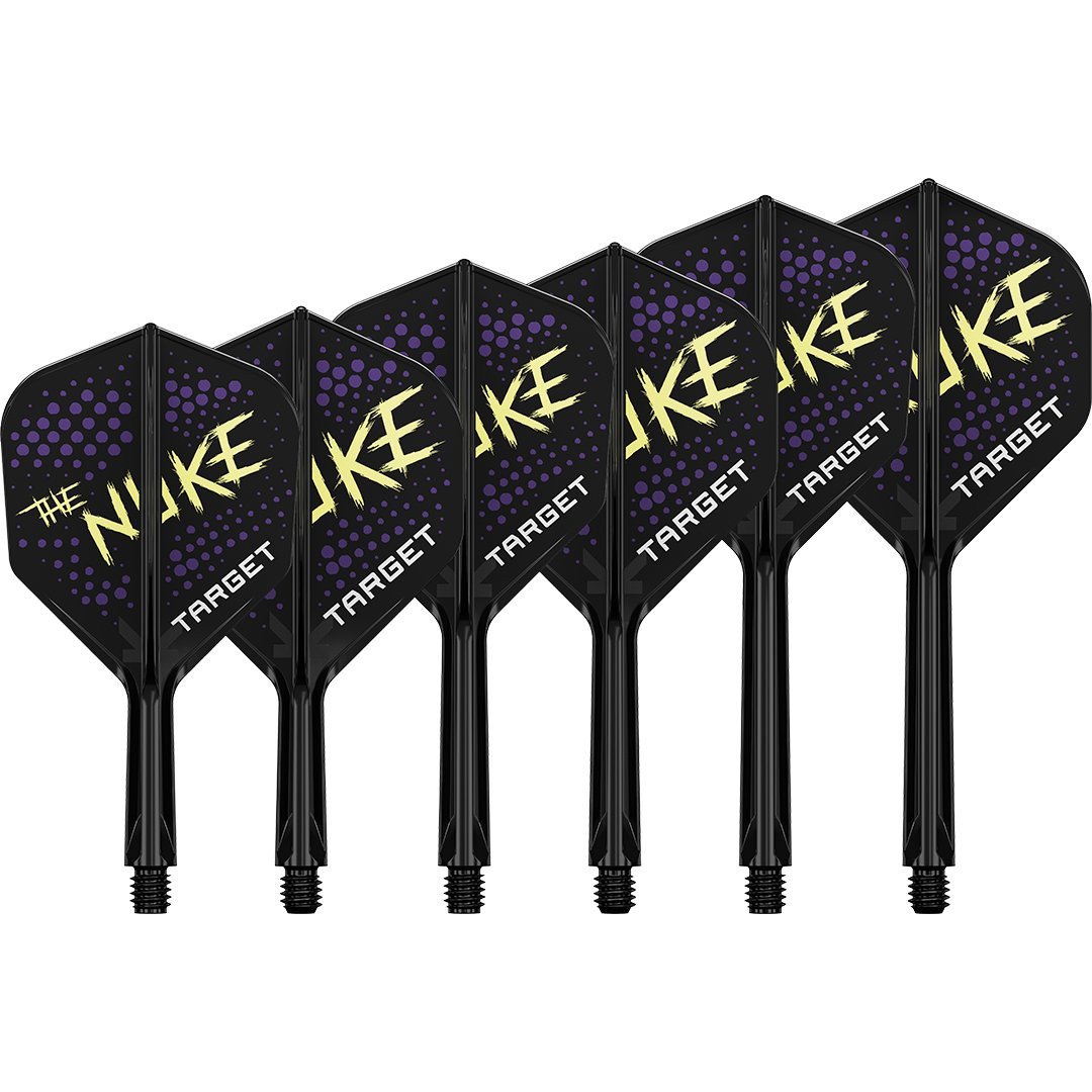 Target set van 3 flights | K-Flex Shape N02 | Luke The Nuke Littler - Afbeelding 2