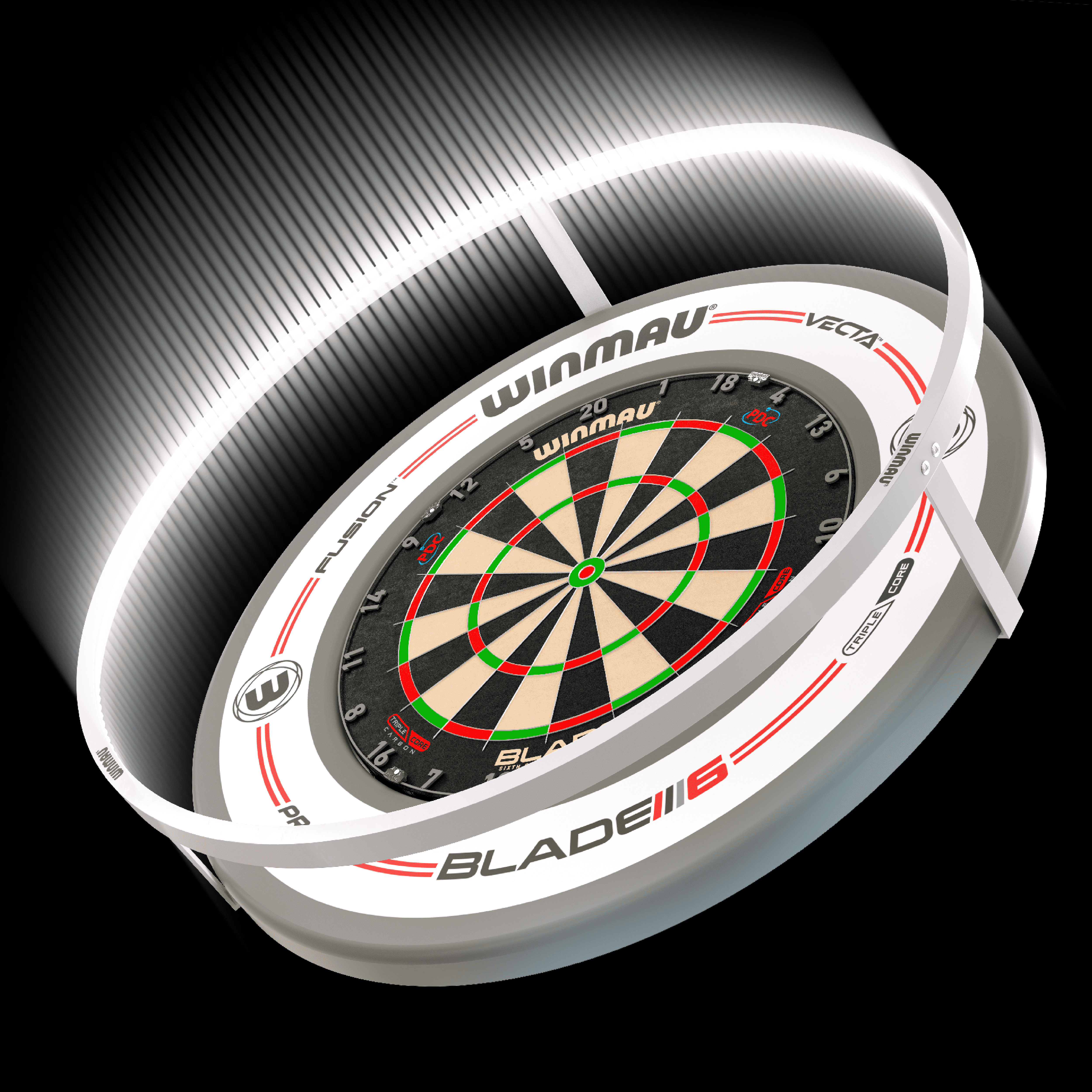 Winmau Plasma Ice 360 | Dartbord verlichting - Afbeelding 4