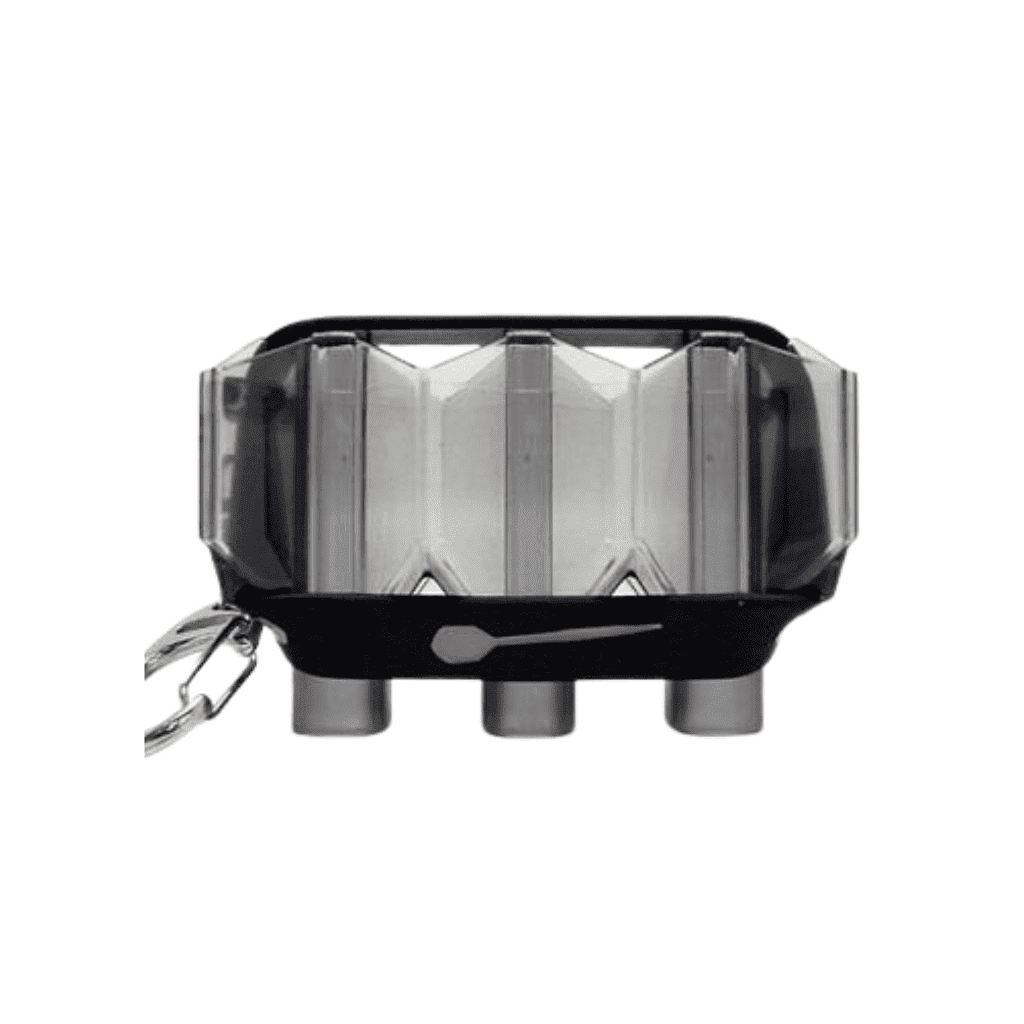 L-Style Krystal Flight Case | Clear Black