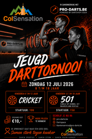 Darttornooi zondag 12 juli 2026 | Cricket (van 8 tot 12j)