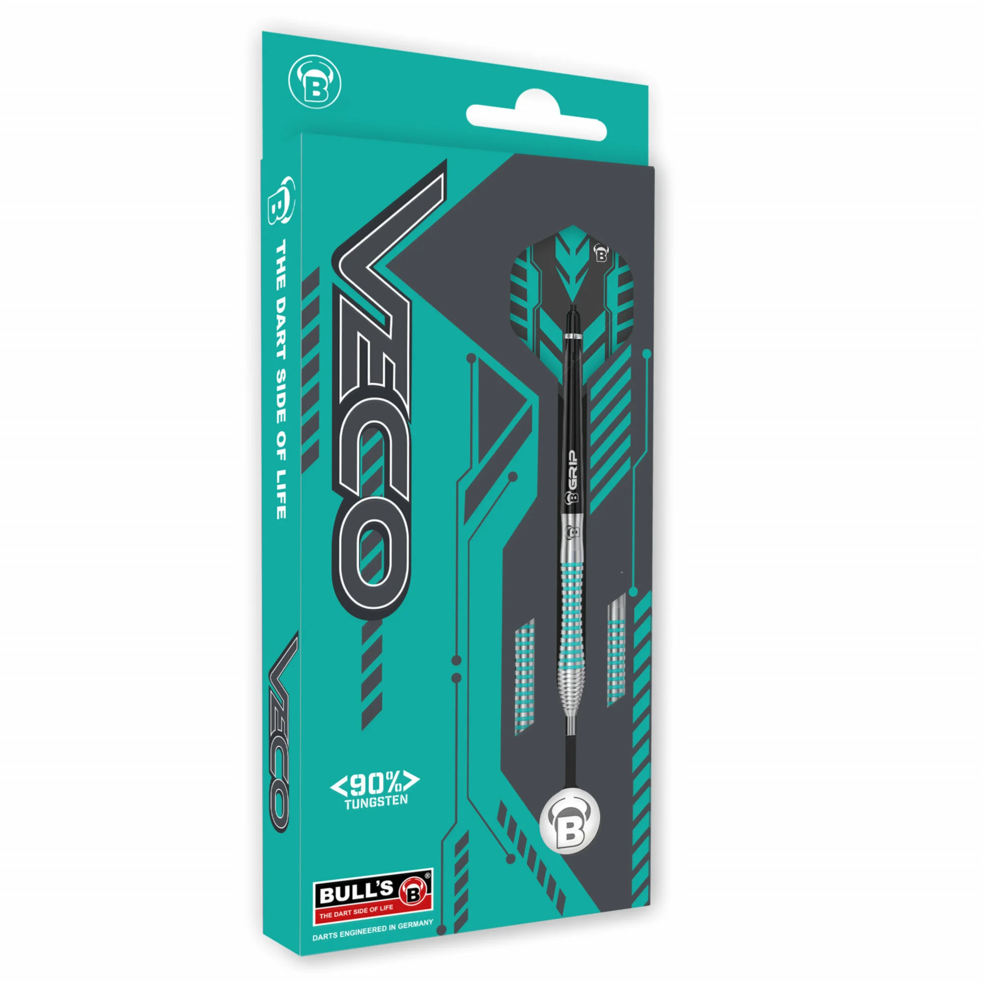 Bull's Veco V2 | Steeltip dartpijlen | 90% tungsten | Meerdere variaties - Afbeelding 3