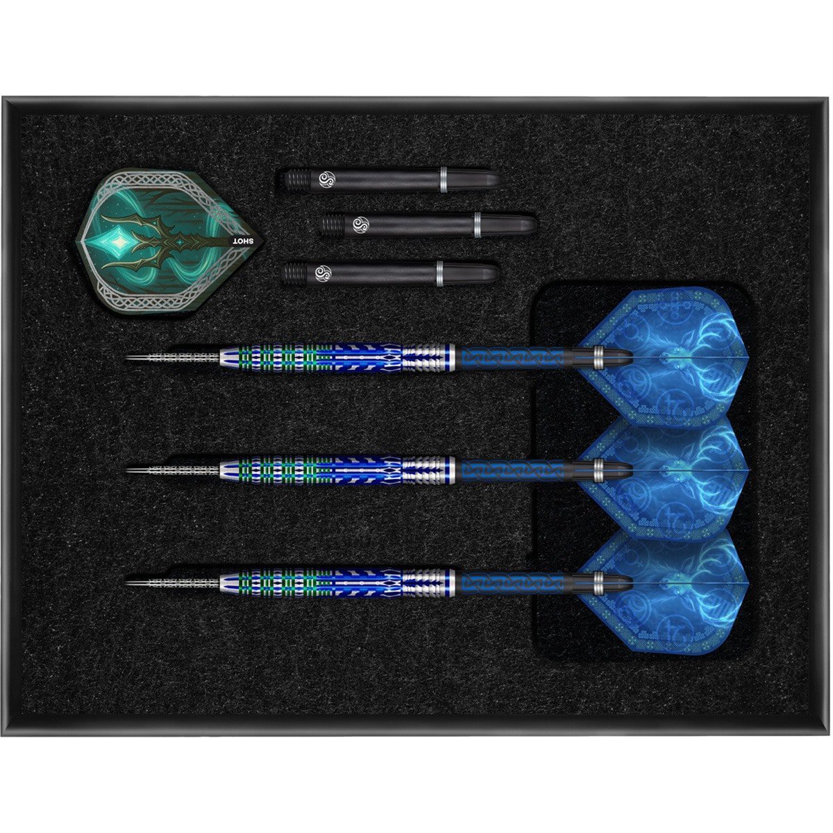 Shot Celt Merlin | Steeltip dartpijlen | 95% tungsten - Afbeelding 7