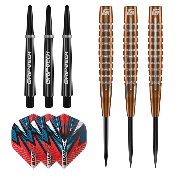 Goat Steeltip | Quarter Back | 95% Tungsten | Meerdere Variaties - Afbeelding 3
