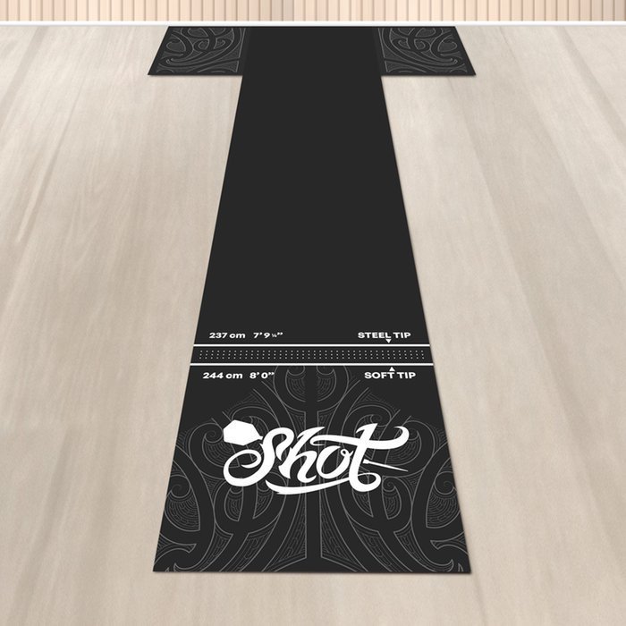 Shot Professional T-Dartmat 150 x 300 x 62.5 cm - Afbeelding 2