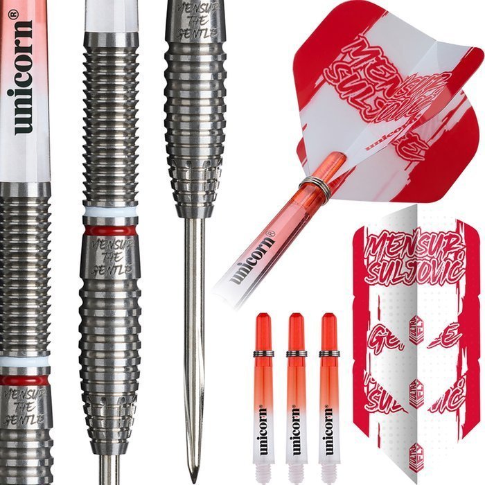 Unicorn Mensur Suljovic | Steeltip dartpijlen | 95% tungsten - Afbeelding 4