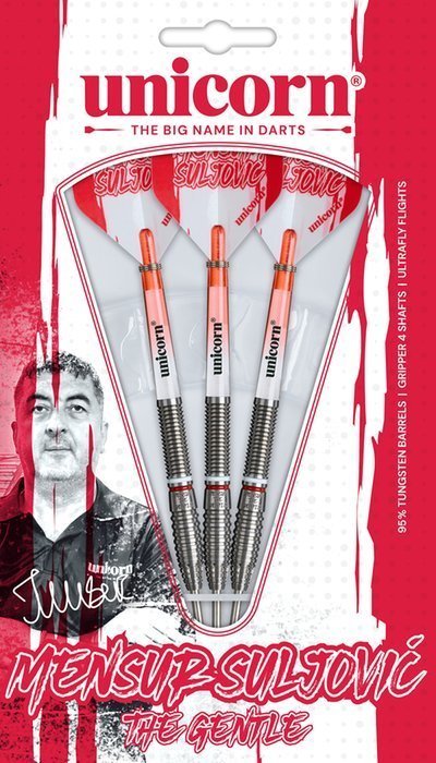 Unicorn Mensur Suljovic | Steeltip dartpijlen | 95% tungsten - Afbeelding 5