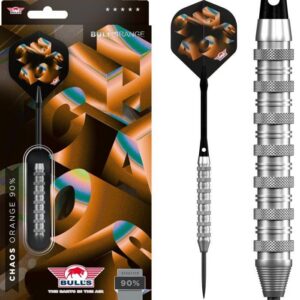 Bulls Chaos Orange | Steeltip dartpijlen | 90% tungsten