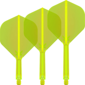 Target set van 3 flights | K-Flex Shape N02 | Yellow