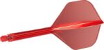 Target set van 3 flights | K-Flex Shape N02 | Red