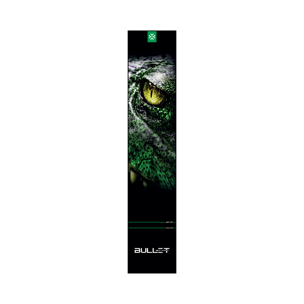 Bullet Carpet Dartmat Gator | 300 x 60cm