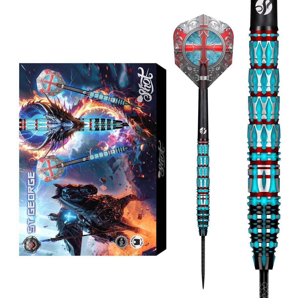 Shot Viking Future Knights St George | 95% Tungsten | Meerdere Variaties